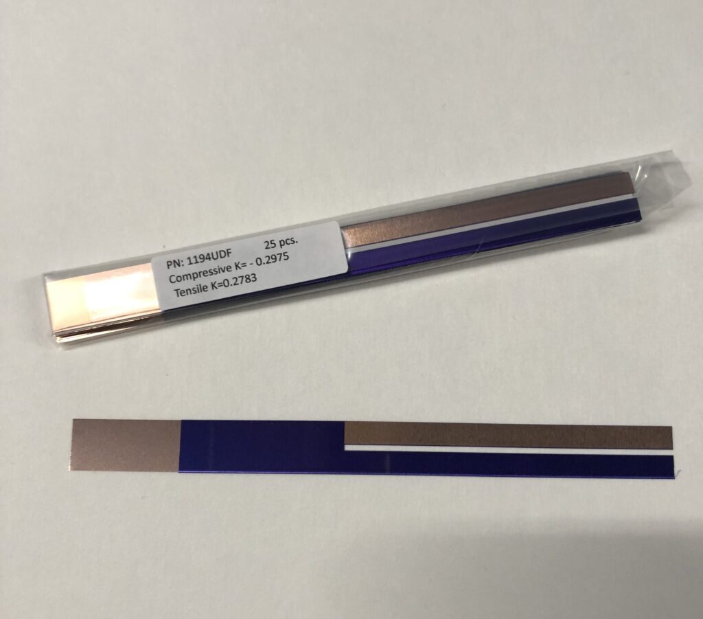 PN 1194UDF Test Strips Copper Alloy Specialty Testing and